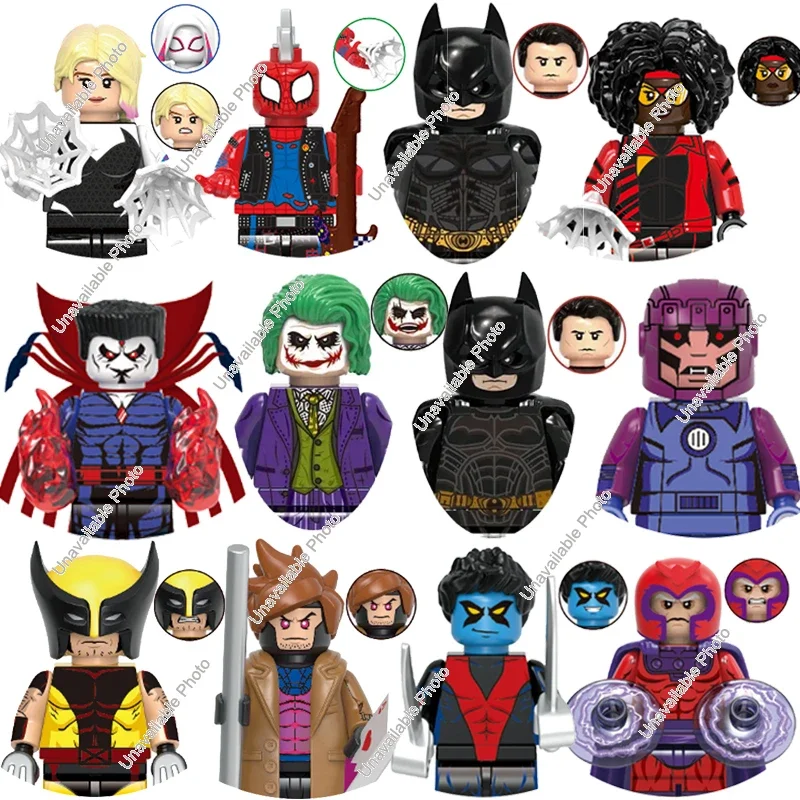 GH0553-0560 X Legends Bricks For Toys Gifts GH0529-GH0536 New 2024 Mini Action Figures Children Building Blocks For Party Gifts