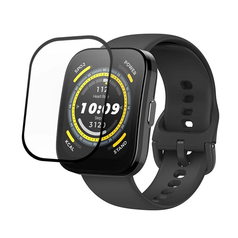 

Защитная плёнка для смарт-часов Amazfit Bip 5, с закругленными краями