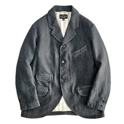 Men's Suit Jacket Single Breasted Vintage Blazer