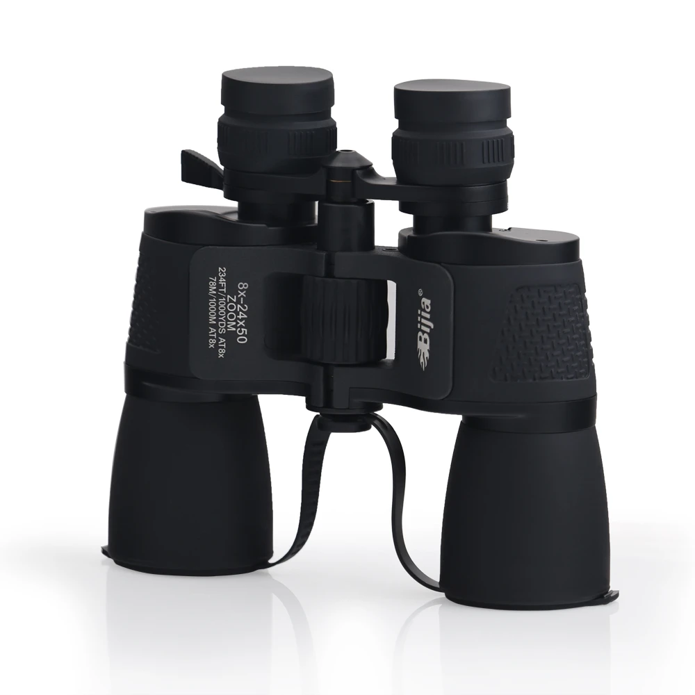 

BIJIA 8-24x50 HD Waterproof Telescope Binoculars With BAK4 Lens And Large Zoom Eyepiece For Hunting Camping For Adults And Kids