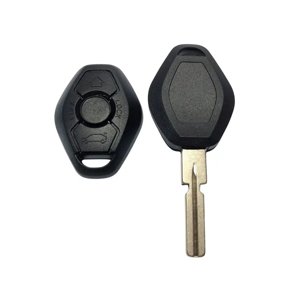 ZUIMI Remote Fob Case Replacement Car Key Shell Cover Keyless For BMW 1 3 5 6 7 Series X3 X5 Z3 Z4