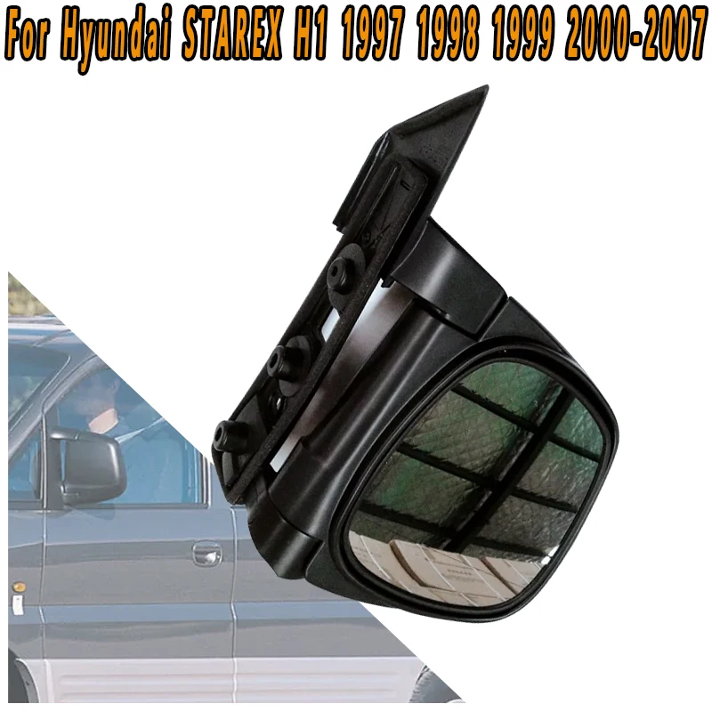 For Hyundai STAREX H1 1997-2007 Car Reversing Mirror Rearview Mirror Assembly Exterior Reflector Electric Mirror 87610-4A410