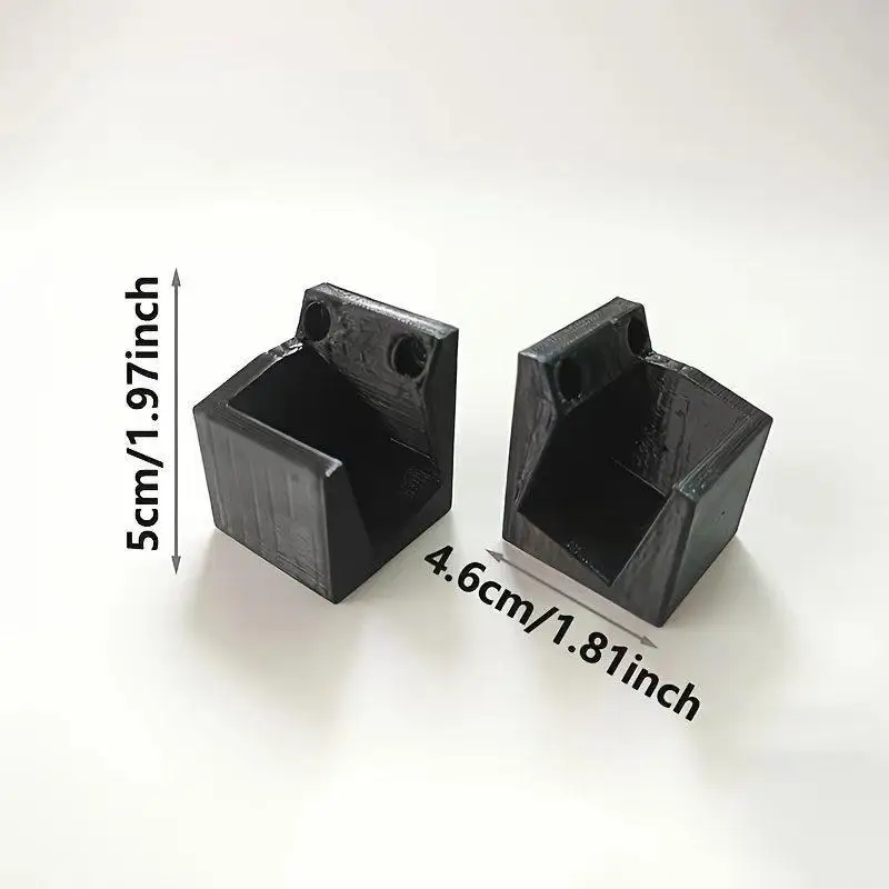 Wall Mount Universal Level Bracket 2Pcs High Quality Plastic Stand for Workshop Garage Home Multi-scenario Use