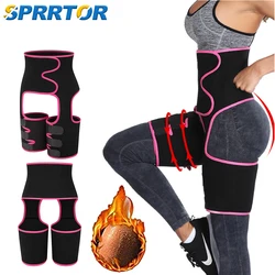 3 in 1 Sauna Vita Trainer Butt Lifter Coscia Trimmer Sudore Shaper Del Corpo Esercizio Avvolgere Lo Stomaco per Le Donne Allenamento Sport