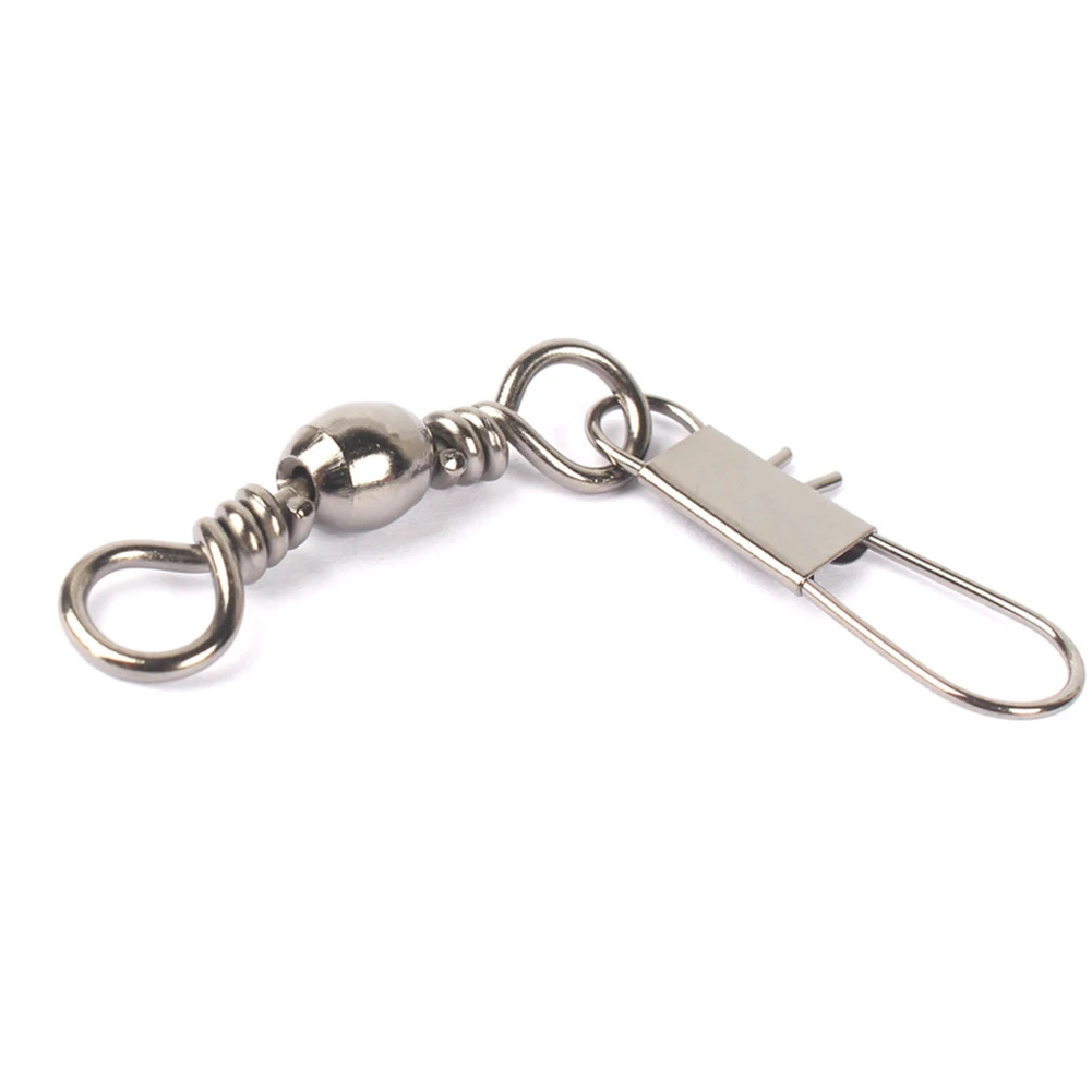 Pin de acero inoxidable para pesca, Conector de anillo en forma de 8, Material fuerte, accesorios de pesca