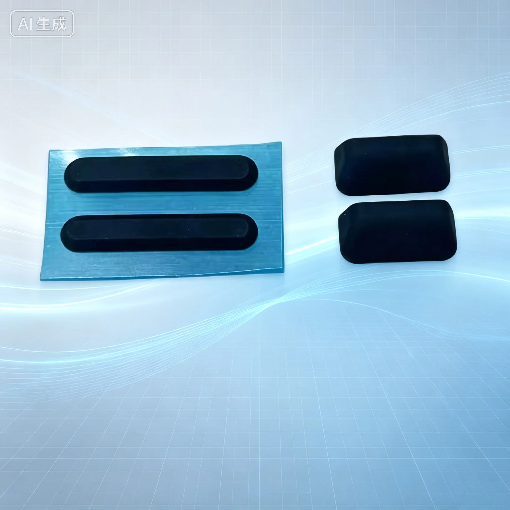 RUBBER FEET PAD for ThinkPad T14s Gen 3 Gen 4 Anti‑Slip Foot Pad 1 Set