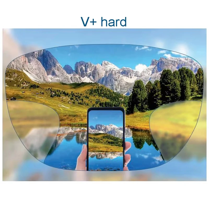 Premium breedste gezichtsveld Progressieve multifocale lenzen Digitale vrije vorm Bijziendheid Optische lens op sterkte Zie ver en dichtbij