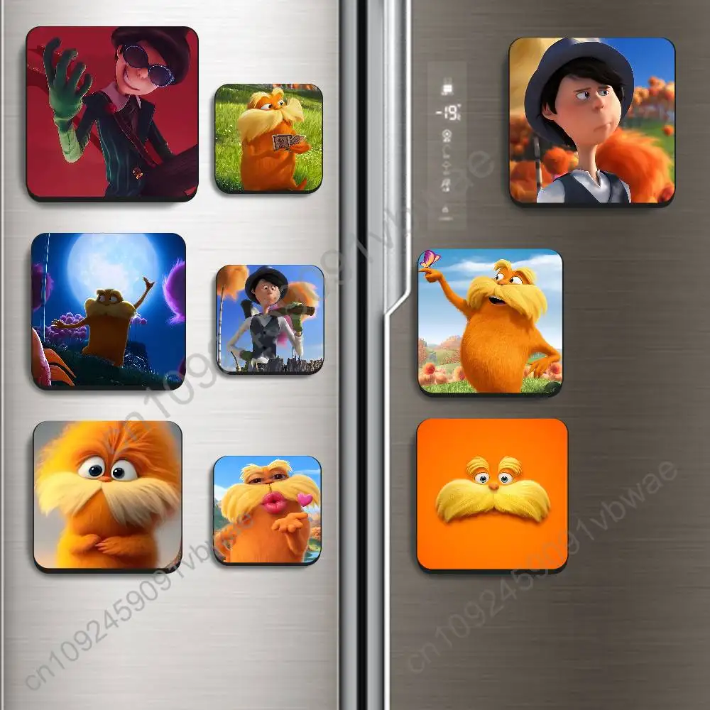 Blackout Onceler The Lorax Magnetic Sticker Fridge Magnets No Falling Off Fit for Refrigerators All Metal Surfaces Home Decor