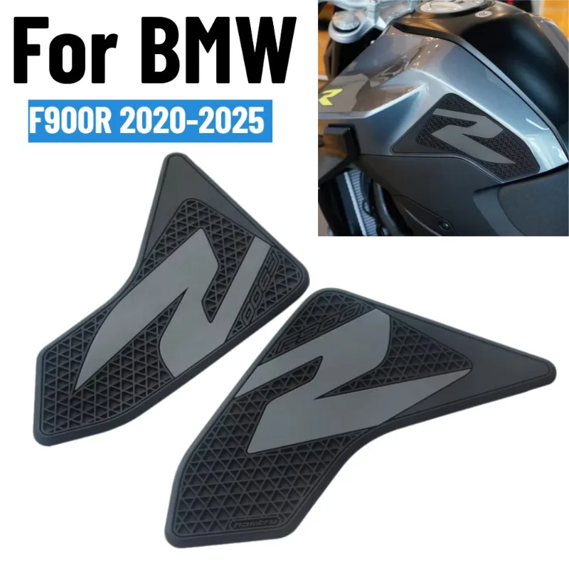 For BMW F900R F 900R 900 R 2020-2025 Motorcycle Sticker Tank Pad Decal Anti Slip Side Knee Grip Traction Protection Accessories