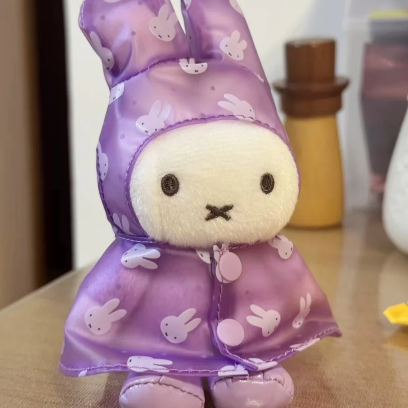 In Stock Raincoat Series Blind Box Macaron Waterproof Rain Poncho Doll Rose Gold Lobster Clasp Keychain Backpack Bag Ornament view 5