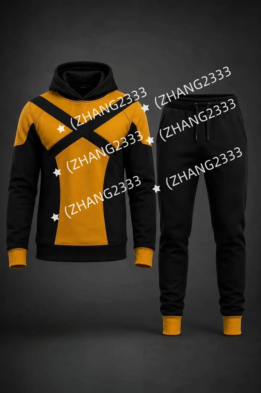 Trendiges neues Superhelden-Kostüm, Cosplay, Eltern-Kind-Freizeitinteraktion, Lauf-Sportbekleidung, leichter Herbst-Fleece-Hoodie mit Taschen – Detail 5