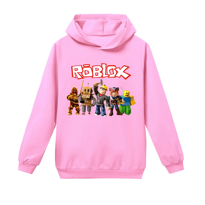 Nouveau jeu ROBLOX série thème dessin animé imprime à capuche automne hiver décontracté chaud mode sweat à capuche vêtements cadeaux