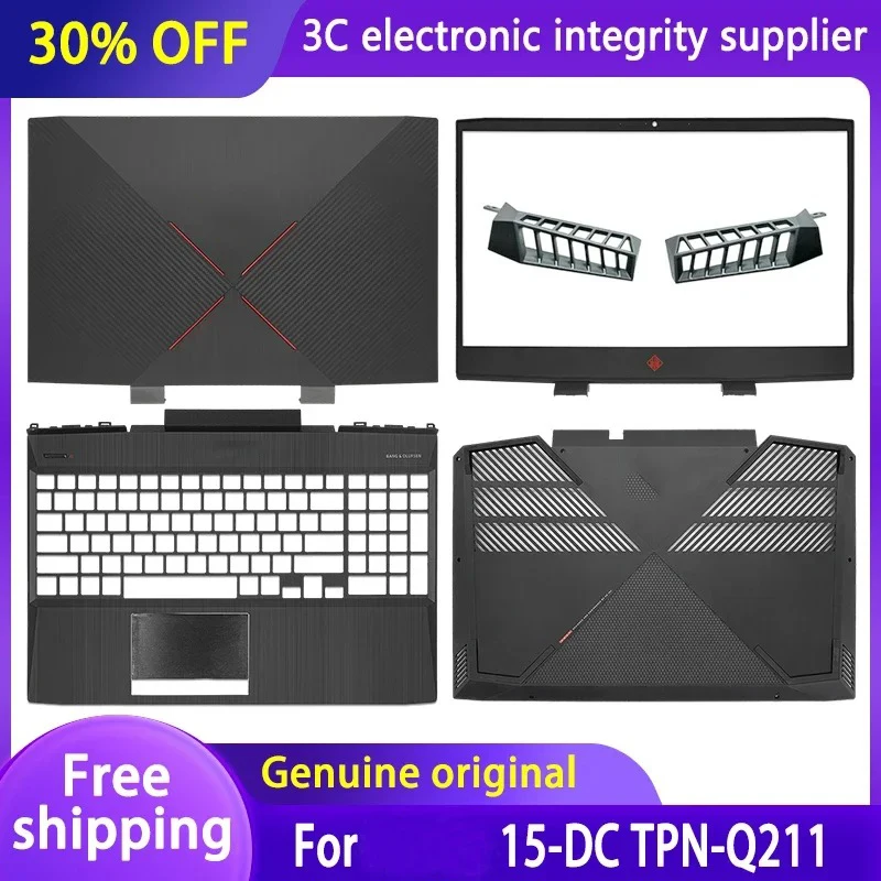 

Original New Laptop Case for 15-DC 15-dc1055TX TPN-Q211 LCD Back Cover Front Bezel Palmrest Bottom Case Top Upper Shell