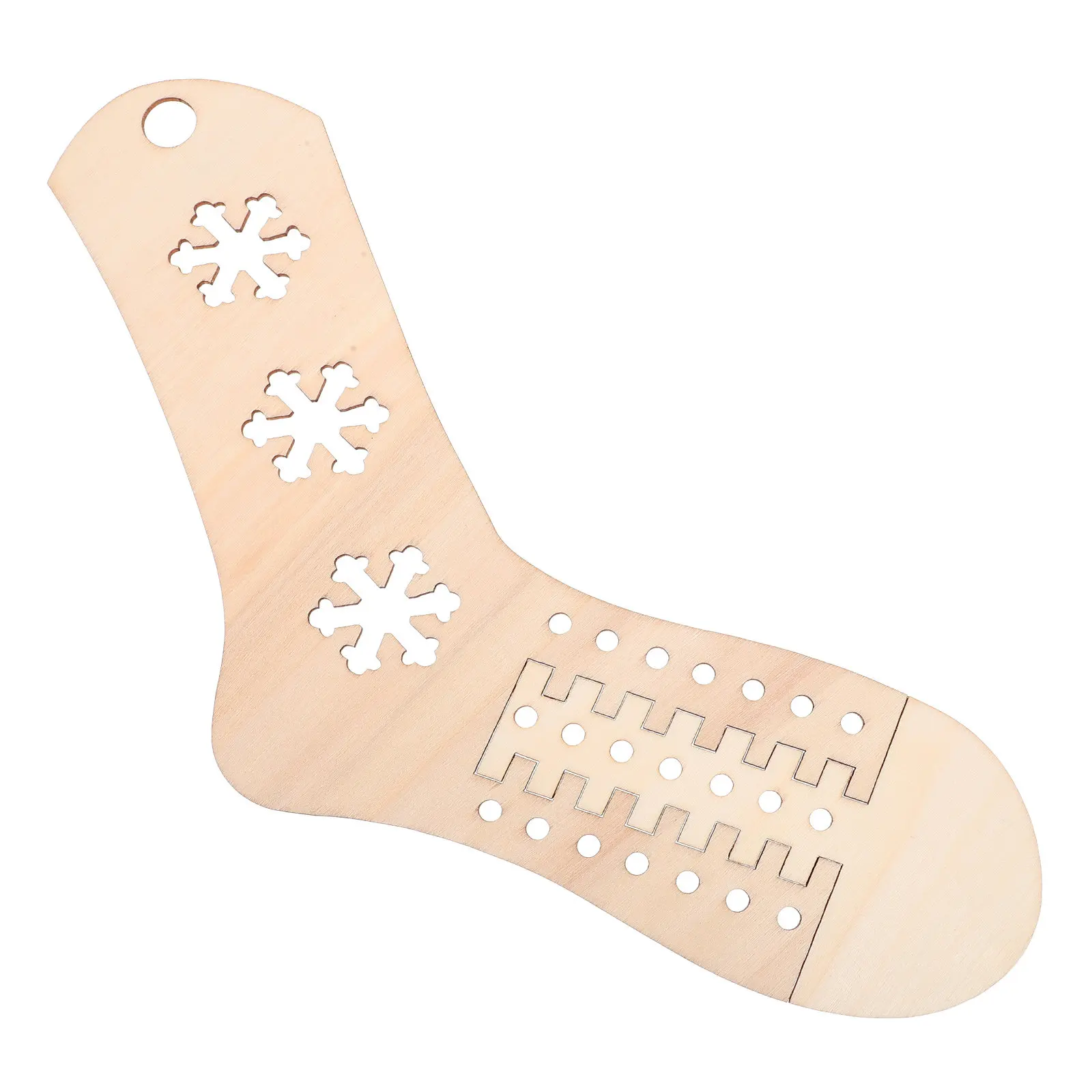 Premium Wooden Sock Blockers for Knitting Socks Blocking Forms Hand Knitting Template Smooth Even Stitches Sock Display