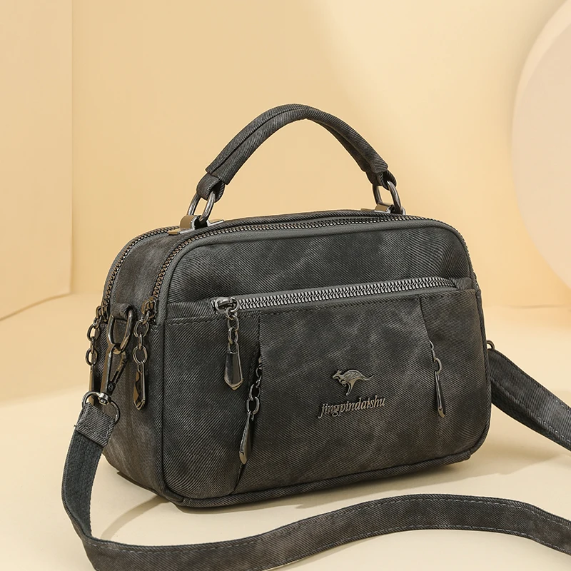Quality Women's Leather Top Handle Bags Female Shoulder Sac Tote Shopper Bag Bolsa Feminina Luxury Designer Handbags for Woman