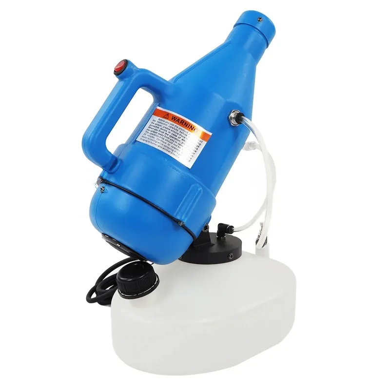 Electric ULV Portable Fogger Sprayer Machine Atomizer Mist Cold 32.8ft Spraying for Hotel School 4.5L(1.2 Gallon) EU 220V