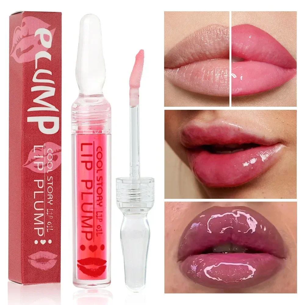 Lip Plump Serum Increase Lips Elasticity Instant Volumising Essential Oil Reduce Fine Lines Moisturizing Nourish Sexy Lip Care