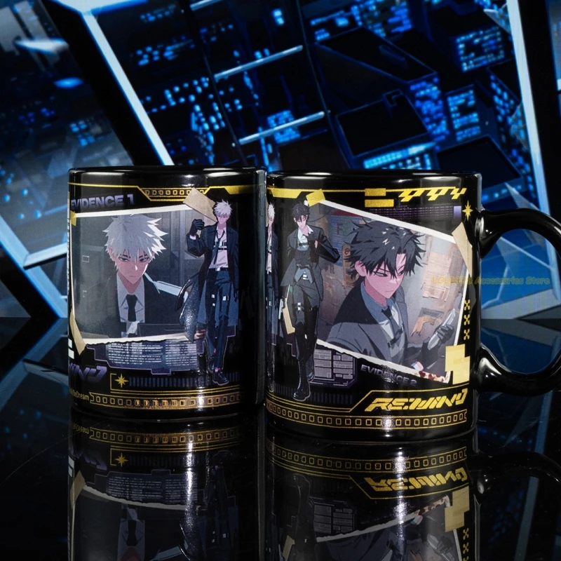 

Game Link Click Lucas Charles мультфильм обесцвечивание керамическая кружка чашка модная чашка для воды косплей подарок