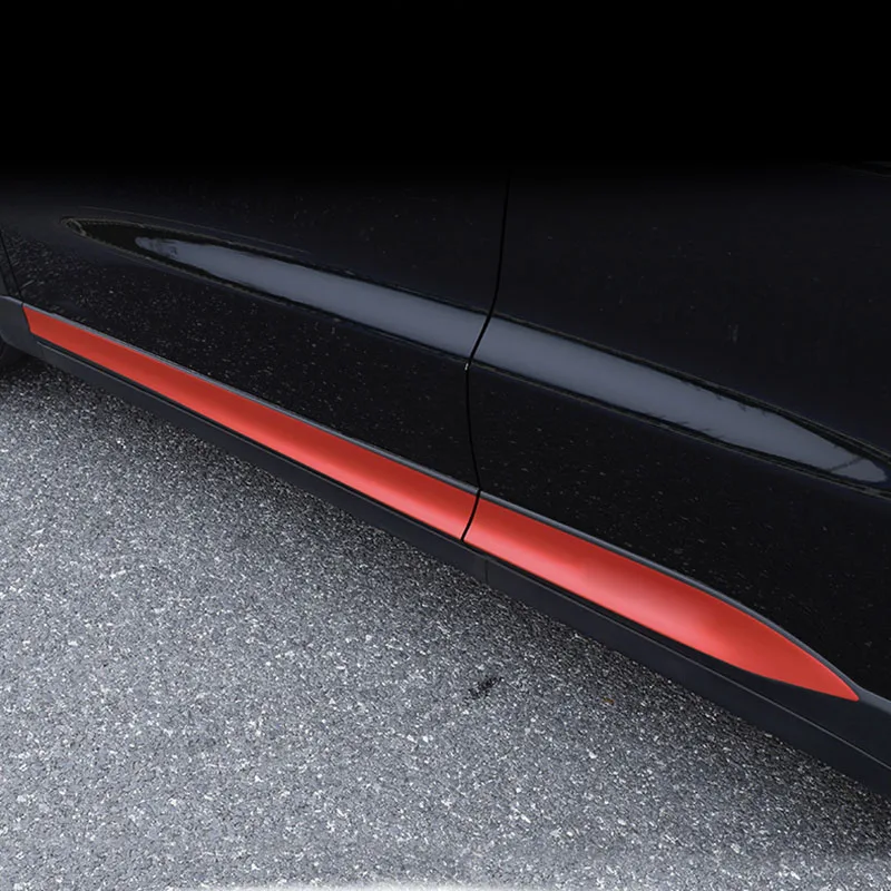 

Red Flim Sticker for Changan Unit 2022 UNI-T Body Decorative Sticker Door Edge Decal Sticker Film