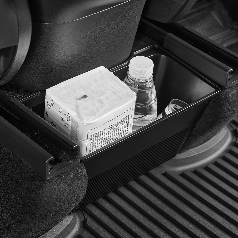 3W is applicable to the special storage box at the rear of the Tesla Model y car garbage can, and the car interior is modified