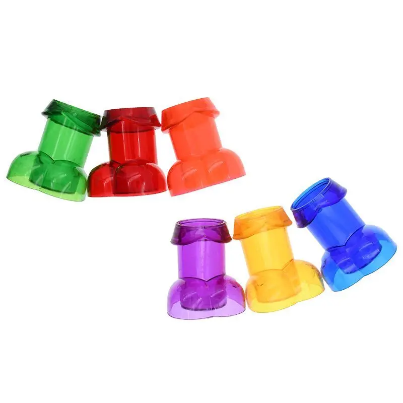 6 creative party wine glass decoration set bar party high value color cup Halloween Valentine\'s Day girlfriend birthday gift