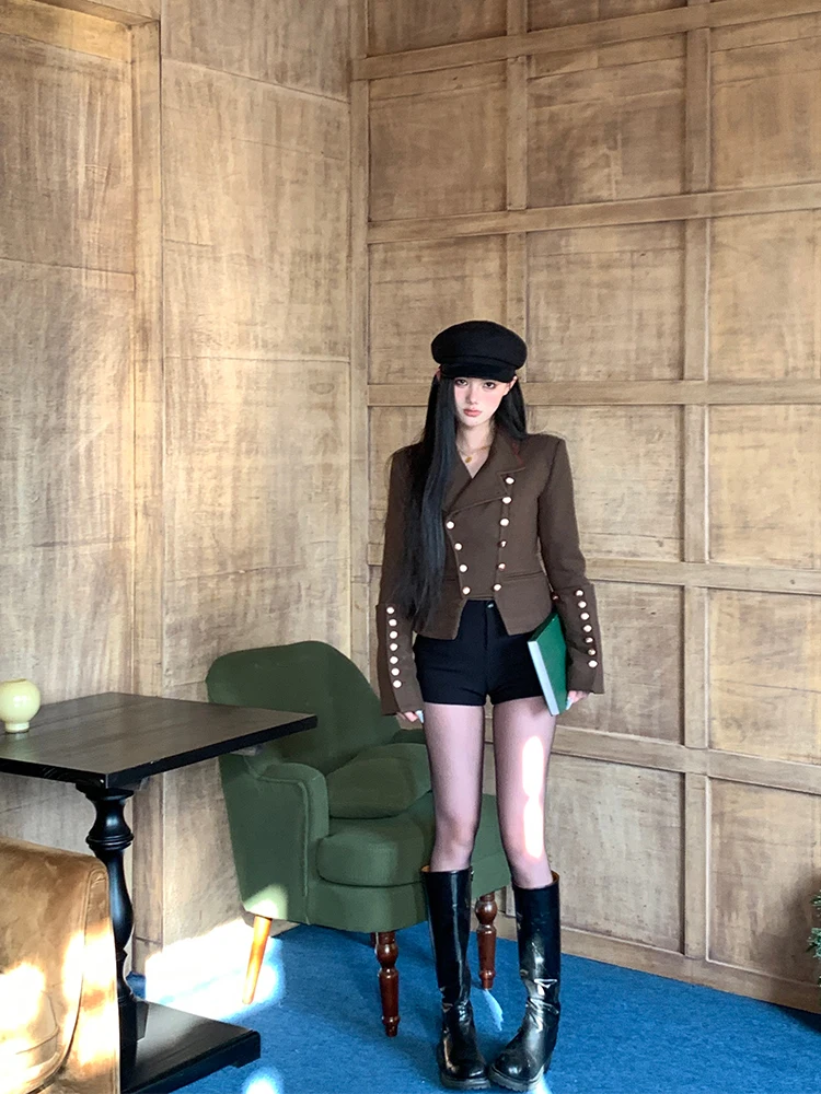 

Женские утепленные штаны с высокой талией, облегающие, черные, в стиле ретро, зимние, новинка от Head of Watermelon