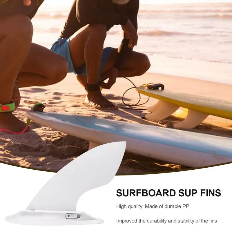 Fin For Paddle Board 9 Inches Single Center Fin Paddle Board Accessory Quick Release Surfboard Tail Fin For Longboard