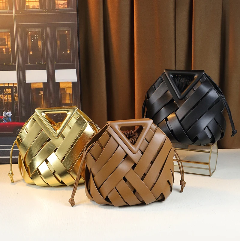 

2025 Trendy Vegan Leather Woven Tote Bag for Women Top Handle Purses and Handbags Fashionable Crossbody Shoulder Bag Tote Purses