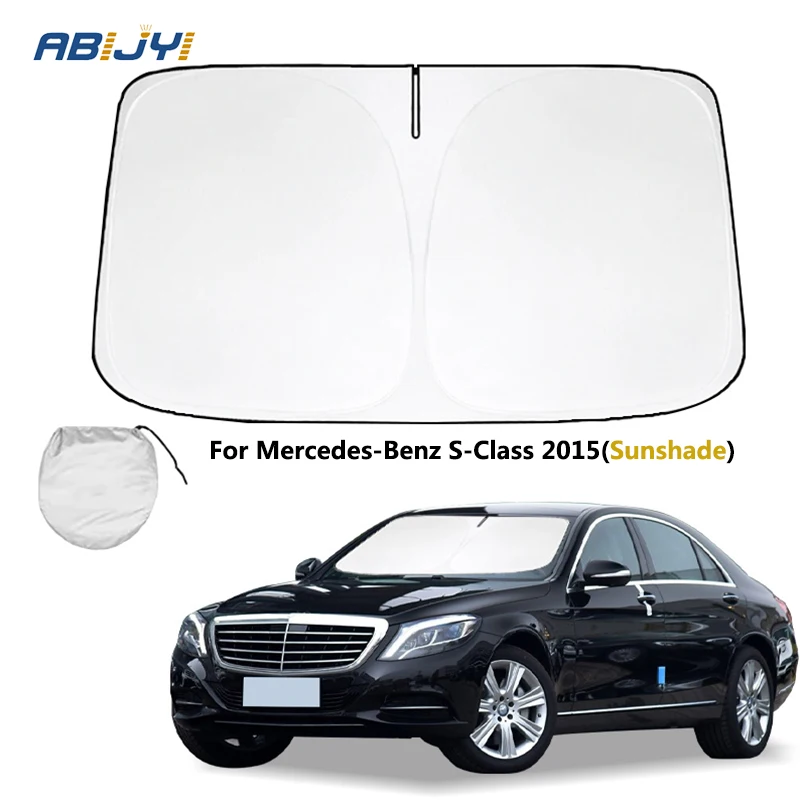 

For Mercedes-Benz S-Class 2015 New Car Windshield Sun Shade Reflector Sunshade Offers Protection Accessories