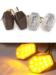 2PCS  LED Turn Signal Lights Indicator Lamps Blinker For Suzuki GSXR 600 750 1000 SV 650/650 S 1000/1000S Bandit