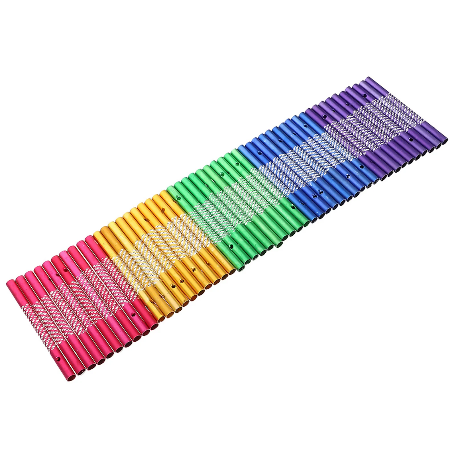 

Aluminum Wind Chime Replacement Pipes 100pcs DIY Hollow Tubes for Bell Craft Hanging Pendant Supplies 8cm Manual Kit