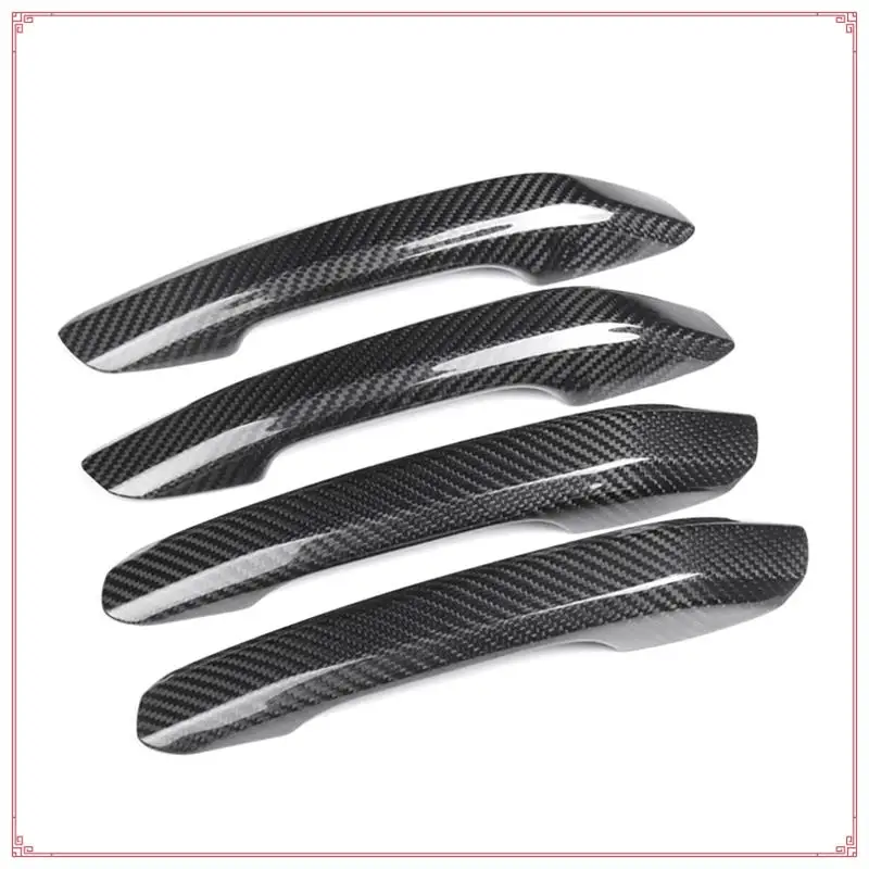 

Carbon Fiber Car Door Handle For A4L B9 A5 Q5L 2017-2021 Car Outer Door Handle Shell Accessories