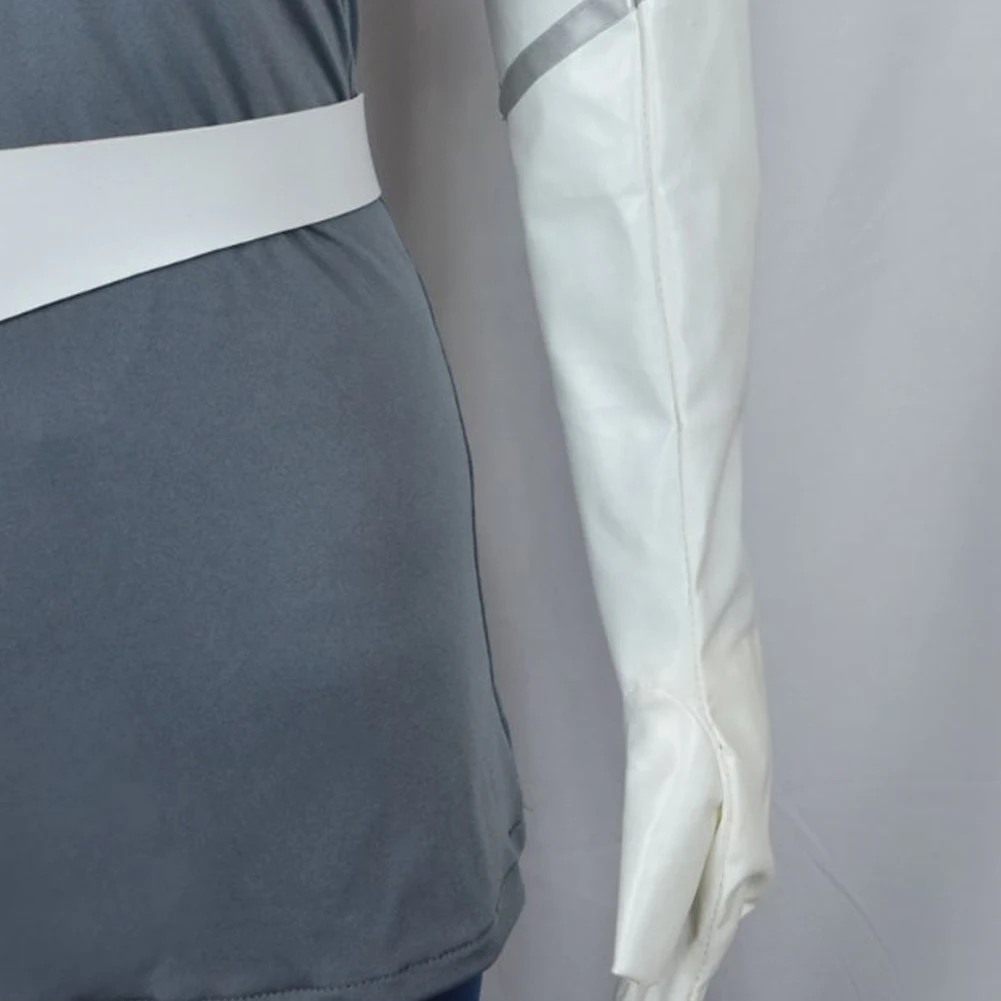 Lute 코스프레 코스튬 점프수트 장갑 벨트 세트, 애니메이션 만화, 지옥 인, 롤플레이 의상, 여성 남성 변장, 할로윈 파티 세트