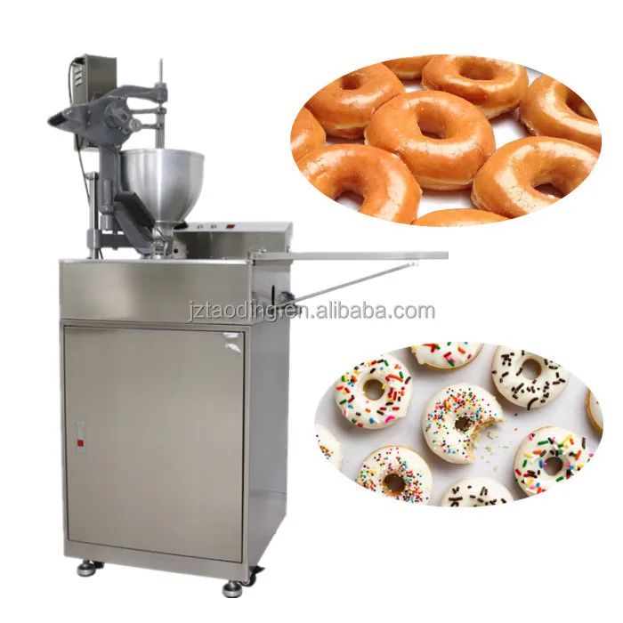 Paris Mochi Donut Machine Maker Cupcake Doughnut Glaze Donut Fryer Machine Automatic Forming Commercial Donut Making Machine