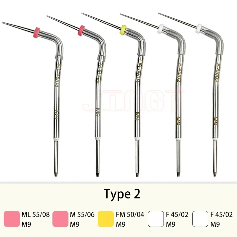 COXO Dental Obturation Accessory Heated Gutta Percha Injection Pen Interchangeable Needle Tips for Precise Endodontic Treatment