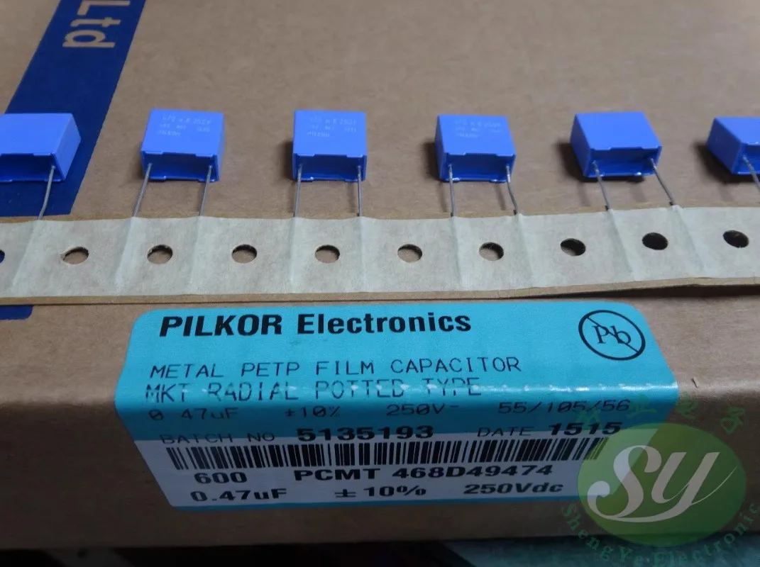 

10PCS MKT468 0.47uf/250v 470nf u47 474 New film capacitor 10MM