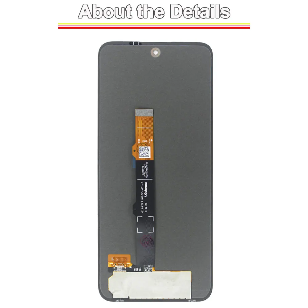 Super AMOLED LCD for Motorola G41 LCD Display Touch Screen Digitizer Assembly for Moto G41 XT2167-1 LCD Replacement With Frame