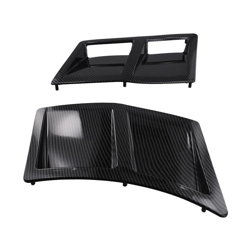 

Carbon Look Car Rear Side Vent Fender Intake Cover Fit For SUBARU WRX STI 4Th 2015-2021