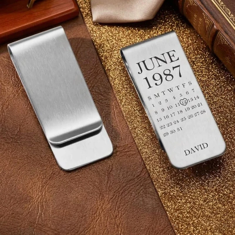 Kişiye Özel Fotoğraflı Paslanm - Money Clip Slim incelemesi ve fiyatı