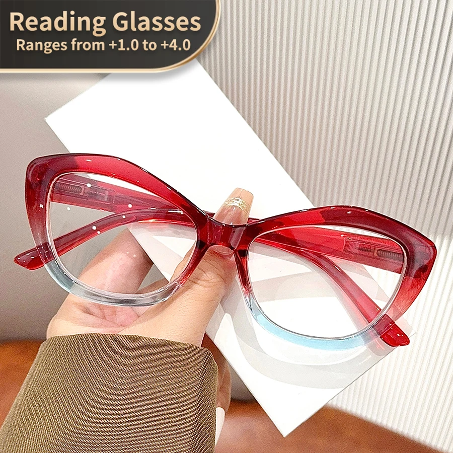 Retro Cat Eye Reading Glasses  - огляд і ціна Laptop Accessories Women