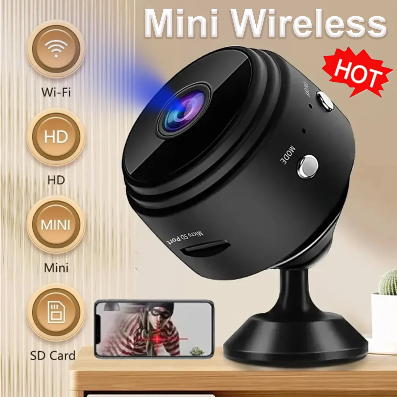 

A9 Mini Wifi Camera 1080P Full HD Mini Recorder Wireless Mini Camera Video Surveillance Video Recorder Security Camera