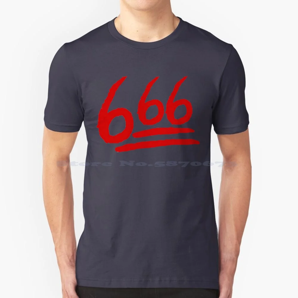 666 On Fleek T Shirt 100% Cotton Tee 666 Youth Machine Fleek Skrillex Devil