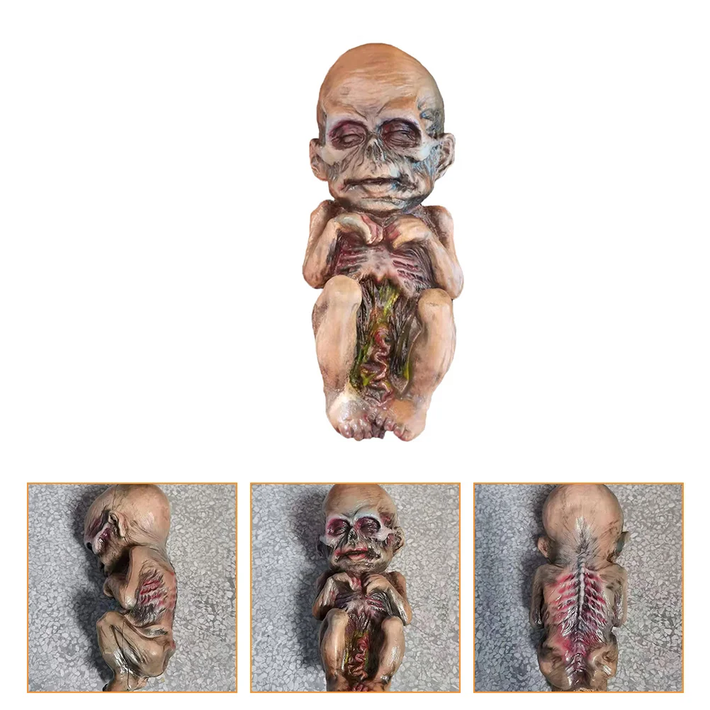 Halloween Horror Ghost Baby Toy Haunted House Ornament Decor Scary Mummy Statue Adornment Scene Layout