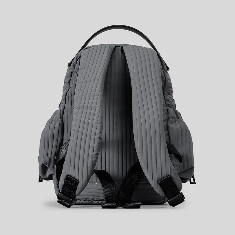 Casual Waterproof Nylon Ruffled Backpack Bag 2026 New Design Lightweight Multiple Pockets Travel Women's Commuting Small Bag