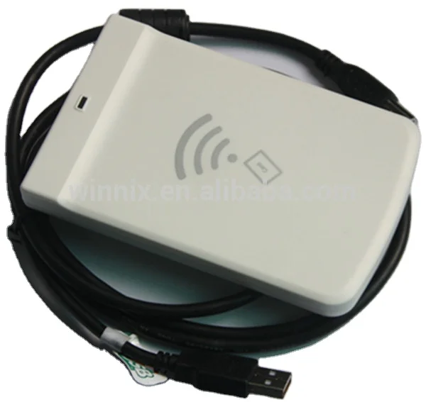 Lector de tarjetas RFID de corto alcance con distancia de lectura de 1-50cm para control de acceso de puerta y sistema de tiempo de asistencia