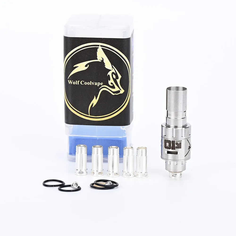 Wolfcoolvape Protocol Ridge Style rba Bridge สำหรับ bille/bb/boro Mod 6ชิ้น AIR PIN 1.0 / 2.0 / 2.5 / 3.0 / 3.5 / 4.0mm