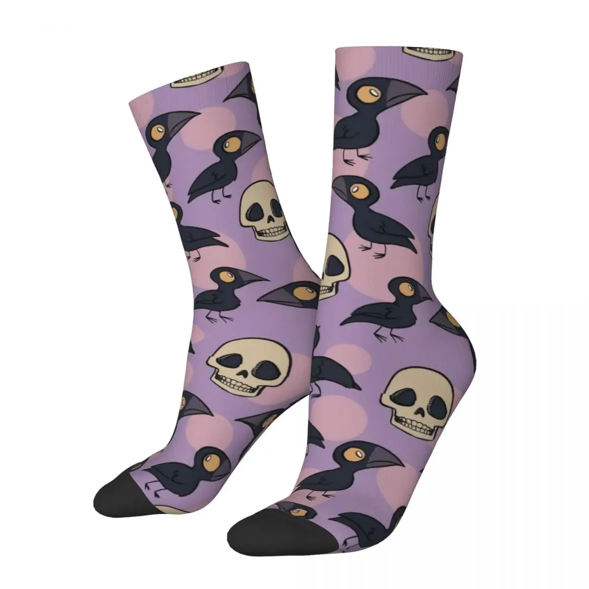 

Crow All Seasons Socks Harajuku Hip Hop Innovatively Socks Accessories for Men Women