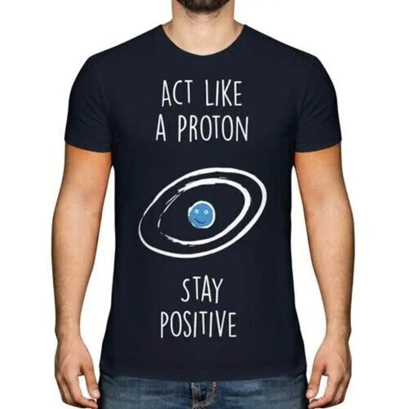

Мужская футболка Ley Like A Proton, лучший научно-подарок, забавный подарок