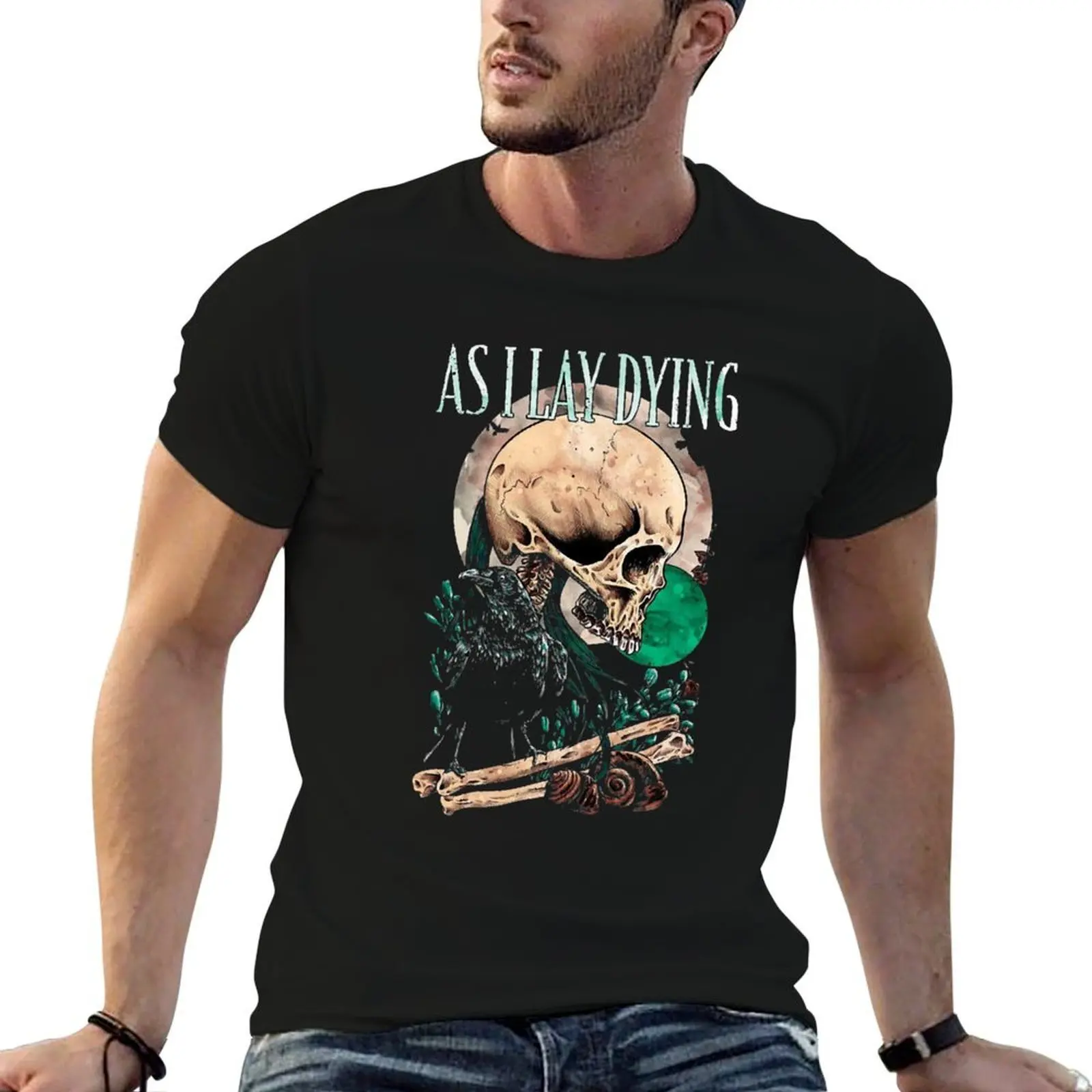 

NEXT - AS I LAY DYING T-Shirt t shirts for man graphic tees t shirts for man cotton soft T-Shirt