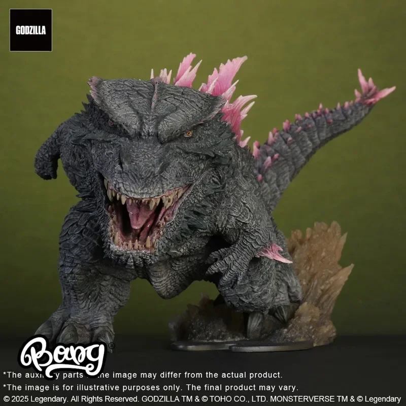 

2025 Original in-stock X-PLUS Q-version Godzilla Vs. Kong 2: Rise of The Empire Godzilla Figurine Decorative Gift for Children